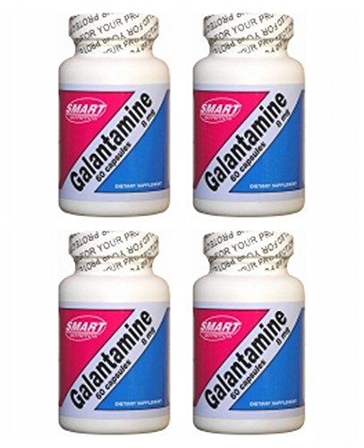 Galantamine Capsules 240 x 8mg Caps = 1920mg Total, Smart Memory Supplement, Lucid Dream Yoga, Dreaming