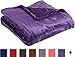 Northpoint Cashmere Plush Velvet Throw, Purple, 50