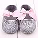 GOTD Glitter Baby Shoes Sneaker Anti-slip Soft Sole Toddler Prewalker (US 2.5, 0~6 Month , Gray ) by Goodtrade8