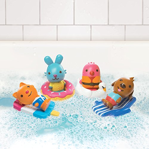 Mold Free Easy Clean Bath Squirters - 2pc Robin and Swan Floatie - Thumbnail 4