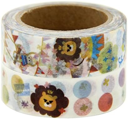 Cute Washi Tapes 2 Pcs/set (#683 Circus)