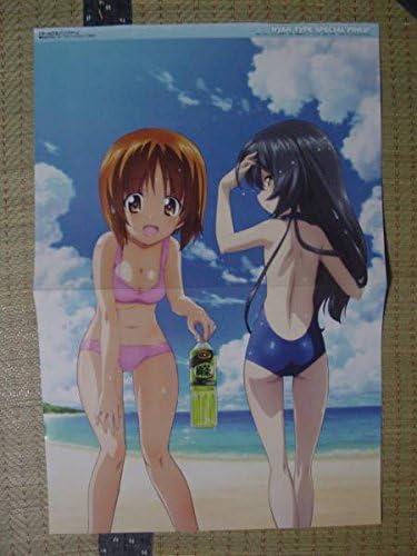 Amazon ガールズ パンツァー西住みほ 冷泉麻子 ガルパン 水着 世界より 両面ピンナップポスター アニメ 萌えグッズ 通販 Amazon ガールズ パンツァー西住みほ 冷泉麻子 ガルパン 水着 世界より 両面ピンナップポスター アニメ 萌えグッズ 通販