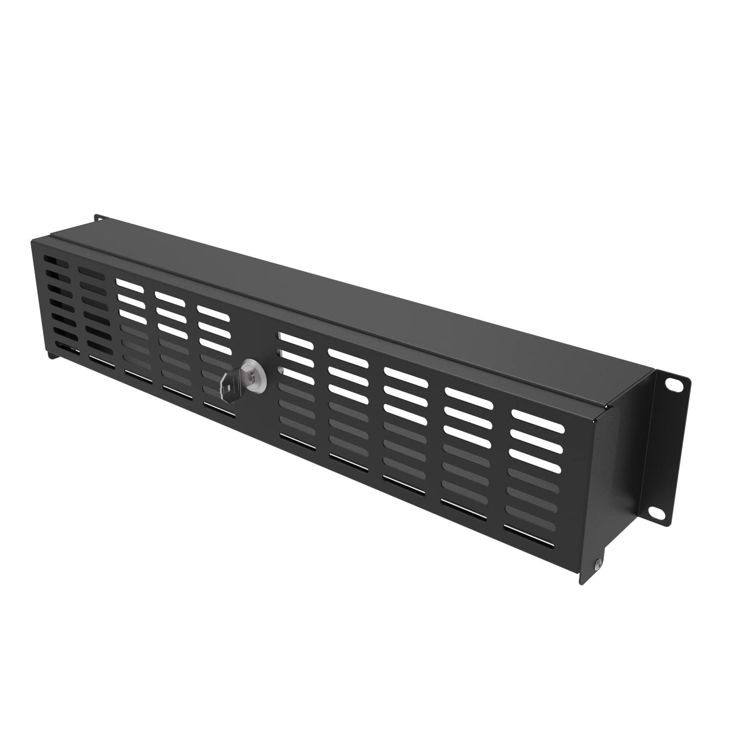 Locking Rack Support Mua JINGCHENGMEI 2U Rack Mount Security Cover for 19-inch Server Rack ...