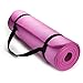 HemingWeigh Extra Thick Yoga Mat for Women and Men With Strap, 72x23 in Large Nonslip Exercise Mat for Home Workout Outdoor Training Pilates Stretching, Fitness Pad Cushions Knees and Back, 12