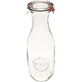 Weck 766 Juice Jars, 35.9 Ounce - Set of 3