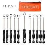 Karen Carburetor Adjustment Tool Kit Screwdriver, for Common 2 Cycle Carburator Engine - Carburetor Adjustment Tool Set Carburetor Tune up Adjusting Tool (11pcs)