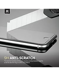 Witkeen Mica protectora de vidrio templado con antiastillamiento Premium y Tratamiento oleofóbico para iPhone 6 6S   transparente (2 unidades)