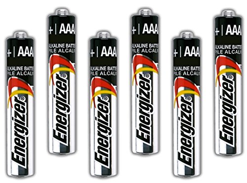 Six Energizer AAAA Alkaline Batteries for Streamlight S