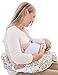 My Brest Friend Original Nursing Posture Pillow, Yellow & Green Buttercup Bliss