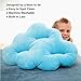 Cloud Pillow as Accent Pillow or Floor Sitting Pillow - Light Blue Color, Fun Design, Soft Materials for Kids Bedroom Decor or Accent Pillow in Other Rooms