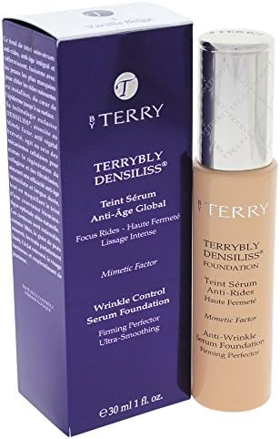 By Terry Terrybly Densiliss Wrinkle Control Serum # 3 Vanilla Beige Foundation for Women, 1 Ounce