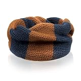 MERSUII Fashionable Double Color Baby Infant Kids Toddler Unisex Boys Girls Multifunctional Scarf And Neckwarmer
