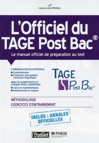 L' officiel du Tage post bac