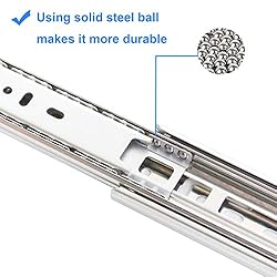 10 Pair of 18 Inch Hardware Full Extension Side