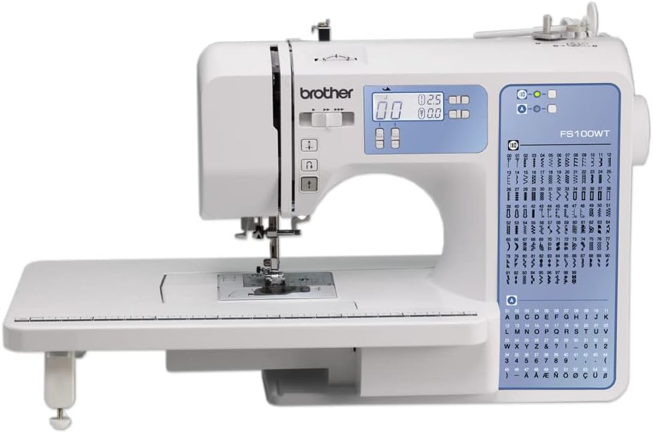 Brother FS100WT Free Motion Embroidery Sewing Quilting Machine