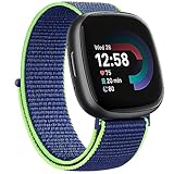 Vancle Nylon Bands for Fitbit Versa 4 Bands/Fitbit
