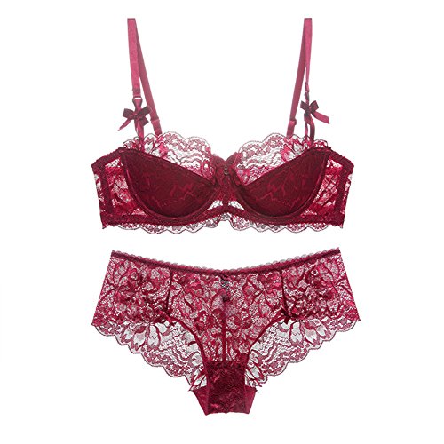 Varsbaby women s push up embroidery bras set lace lingerie bra an…