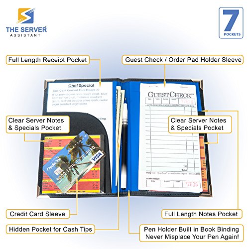 Server Book for Waitress Waitress book that fits in server apron