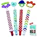 Pacifier | Dummy clips holder for baby pacifiers, soother, binky. Personalized design baby boy and girls with strong leash chain to hold soothie. Now with animal pacifier strap design & FREE E-BOOK