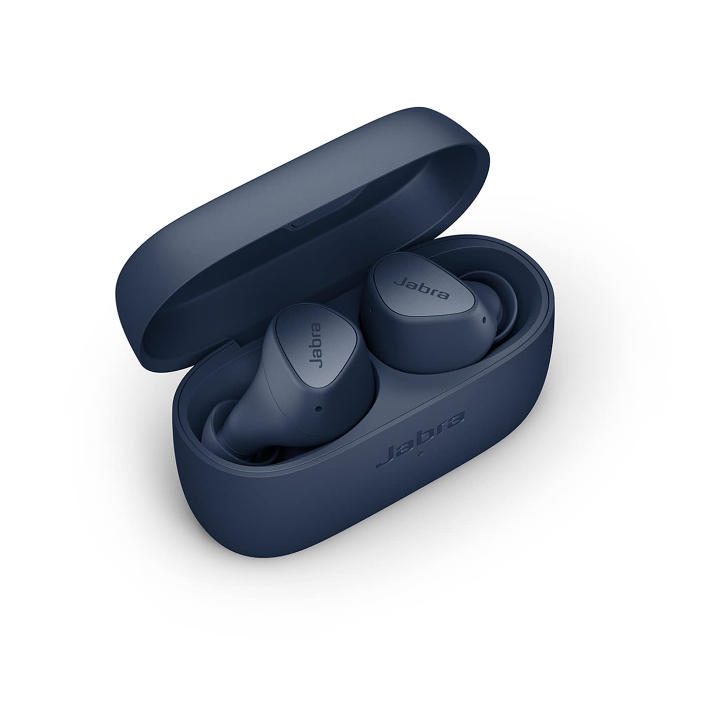 Jabra Elite 4 - Écouteurs Sans Fil À Réduction De Bruit Active - Discrets Et Confortables, Lecture Tap Spotify, Google Fast Pair, Microsoft Swift Pair Et Bluetooth Multipoint - Bleu Marine