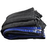 BPS Trampoline Replacement Safety Enclosure Net for Arched Supports or Straight Poles Round Frame Trampolines (Various Sizes, Net Only)