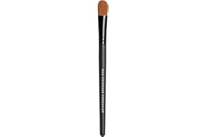 bareMinerals Maximum Coverage Flat Concealer Brush with Synthetic Fibers, For Blended Full Coverage, Vegan Concealer Blending Brush