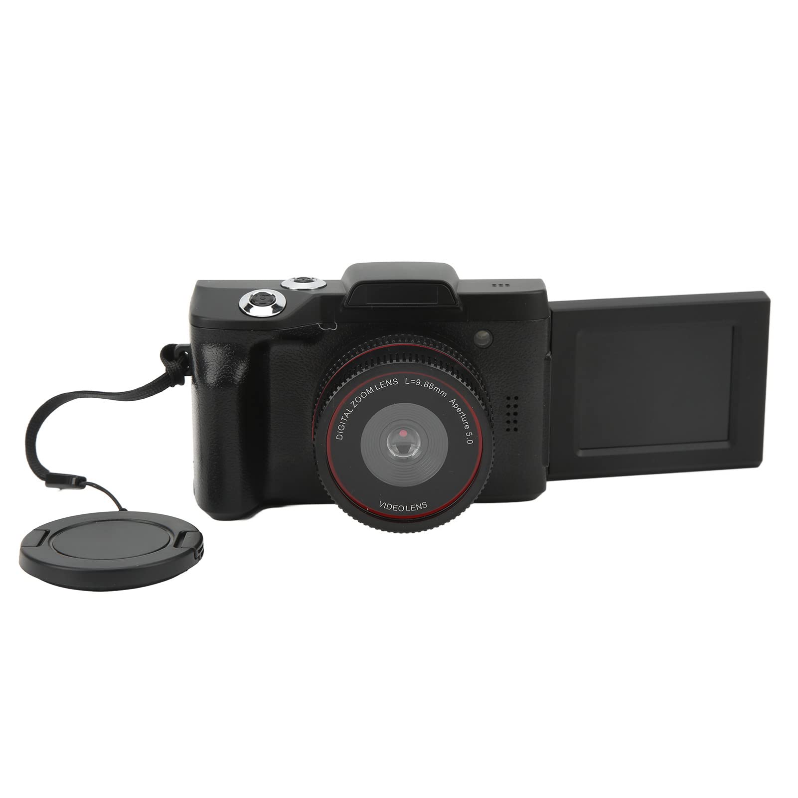 Photo 1 of Zyyini 16MP HD Vlogging Camera, 16X Digital Zoom, 1080P, Loop Recording, 180 Degree Viewfinder, Compact Digital Camera for Kids Teens Boys Girls Adults