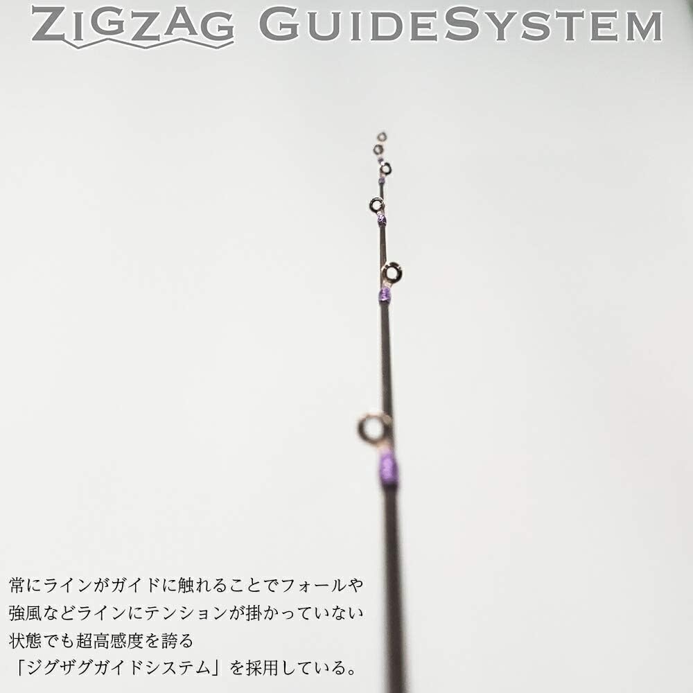 Amazon ゴクスペ ジーニアスプロジェクト 高感度 アジング ロッド Upper Limmit Zz アッパーリミットzz 510 Xul 510 Ul ジグザグガイドシステム Goku Ulzz ピュアテック へら 鯉竿