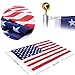Gientan 20FT Telescopic Flag Pole, Extra Thick Heavy Duty Aluminum Flagpole Kit with 3x5 US Flag&Golden Ball Top for Commercial Residential Outdoor Use, Fly up 2 Flags