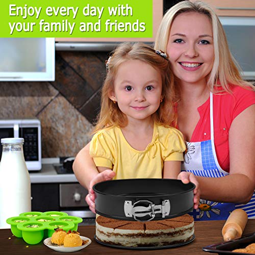 2 Accessories+10+Piece+Silicone+Springform+Magnetic