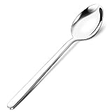 KINGSTONE Dinner Spoons Set of 16, 8-Inch 18/10