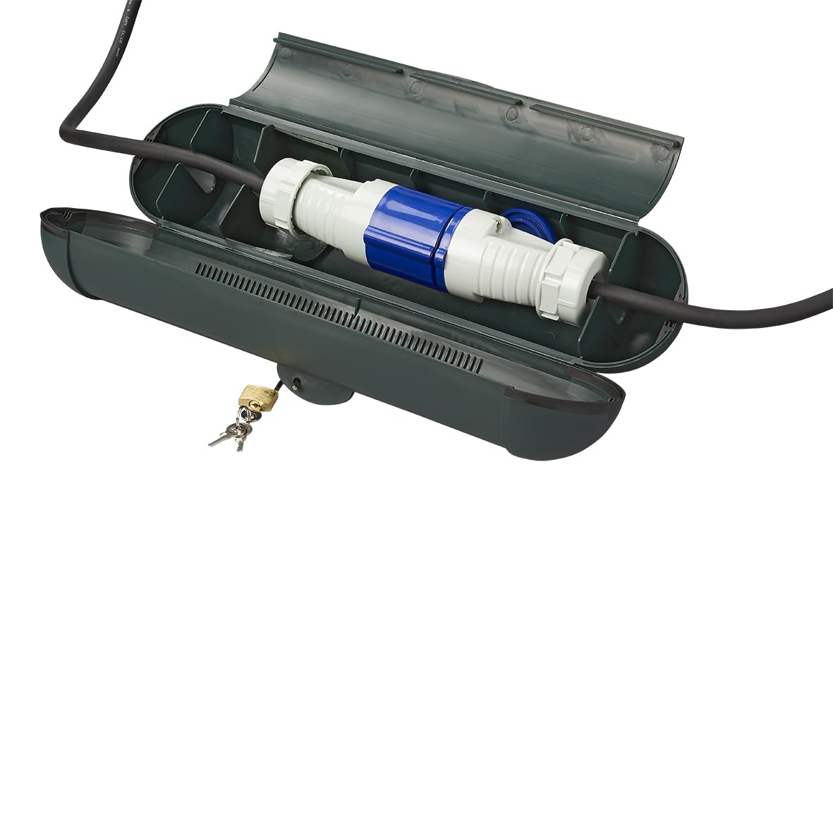 ProPlus 420356 Safety Box for CEE Plugs, black