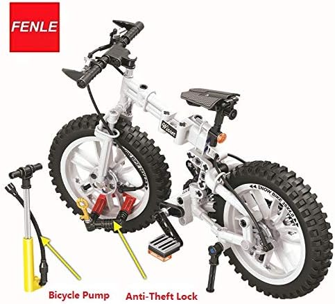 Aquaman Store Blocks - Technic Folding Bicycles Building Building Blocks Set Bricks Classic Model Kids Toys for Children Gift Compatible 1 PCs