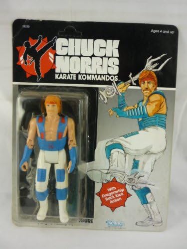 Chuck Norris Karate Kommandos Chuck Norris In Kung-Fu Training Gi Kenner 1986