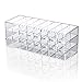TWING Acrylic Lipstick Organizer Lip Gloss Holder Organizer, 24 Spaces Clear Acrylic Makeup Lipgloss Display Case