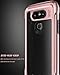 E LV Case for LG G5 - Hybrid [Scratch/Dust Proof] Armor Defender Slim Shock-Absorption Bumper Case for LG G5 - [Black/Rose Gold]