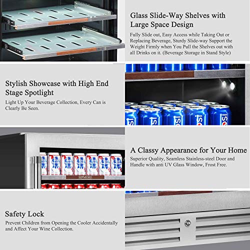 4 Sipmore+Beverage+Refrigerator+Powerful+Machine