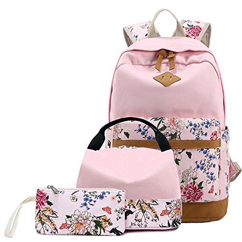 Bluboon backpack for school girls teens bookbags set wo…