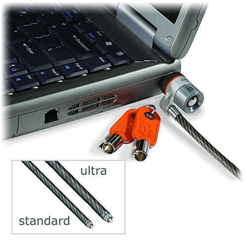 Kensington K67723US MicroSaver Keyed Ultra Laptop Lock for Business