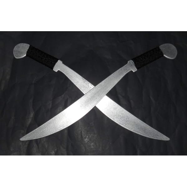 Training Sword Polypropylene Pair Practice Filipino Knife Knives Tagalog Arnis Replica Black Manually Operated Sporting Goods