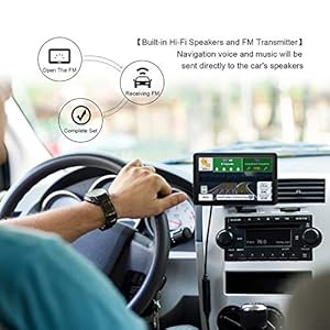 NAVRUF Sat Nav GPS Navigation System : Simple and large