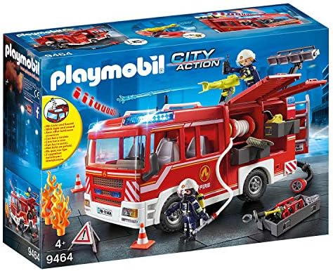 Playmobil 9464 Fire Engine: Amazon.sg 