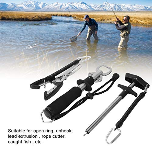 T-förmiger Griff Angelgreifer Angelzange Angelhakenentferner Sicher zum Angeln mit Angelhaken – Bild 8