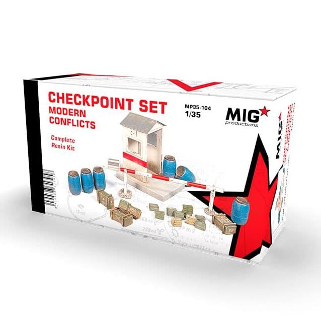 MIG Productions MP35-104 Checkpoint Set Modern Conflicts 1/35