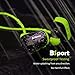 Jabees BSport Bluetooth Headphones V4.1 Wireless Sport Stereo In-Ear Noise Cancelling with Microphone/Running/Gym/Exercise/Sweat proof Headsetfor iphones, Samsung Galaxy S6 S5 and smart phones