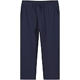 Weintee Women's Plus Size Petite Drawstring Knit Pants with Pockets