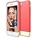 iPhone 6S Case - Maxboost [Vibrance S] iPhone 6 6S Case (4.7 Inch) Slider Style Protective Soft-Interior Scratch Protection Finished Hard Cover - Italian Rose/Champagne Gold