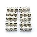Blue Elf 10 Pack BNC Male Jack to BNC Male Coupler Adapters with free Cable Organizer