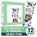 Gluten Free Healthy Granola Snack Bar, Wild Blueberry Pistachio, 12 Bars, 1.4 oz; Breakfast Bars by This Saves Lives