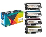 Do it Wiser Compatible TN336 TN315 TN310 Toner for Brother HL-L8350CDW HL-4150CDN MFC-L8850CDW MFC-9970CDW MFC-L8600CDW - 4 Pack